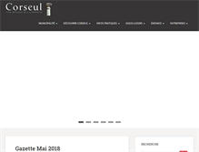 Tablet Screenshot of corseul.fr